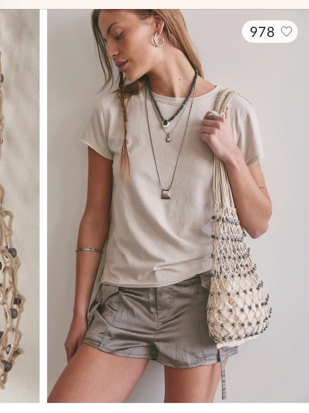 Free People lightweight natural